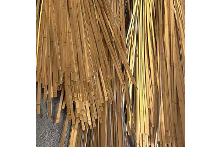 仿竹编廊架